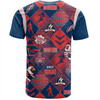 Sydney Roosters T-Shirt - Argyle Patterns Style Tough Fan Rugby For Life